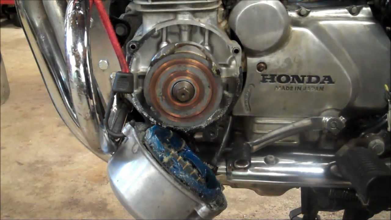 Honda cb750 rotor test