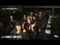 Graduates pay heartfelt tribute to parents during graduation
