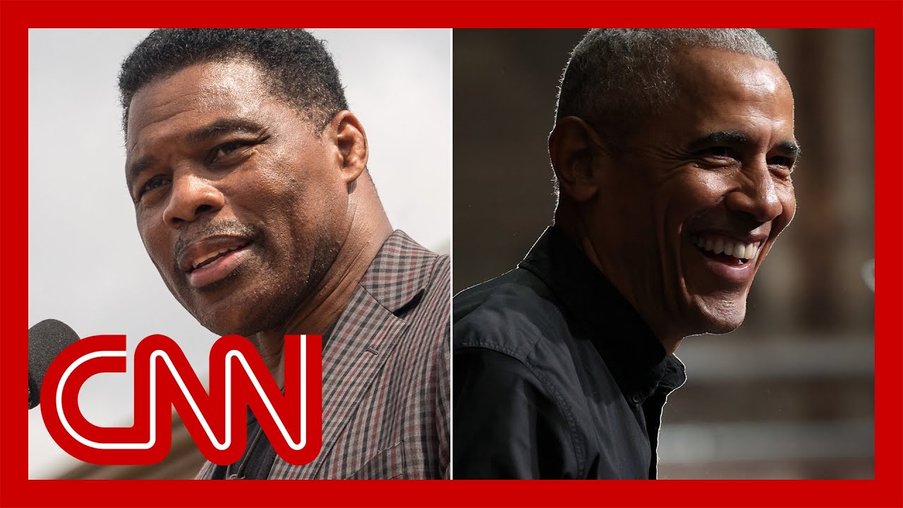 Obama mocks Herschel Walker's vampire remark