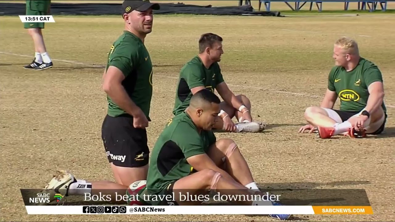 Boks upbeat ahead of the start of their Rugby Championship campaign against Australia