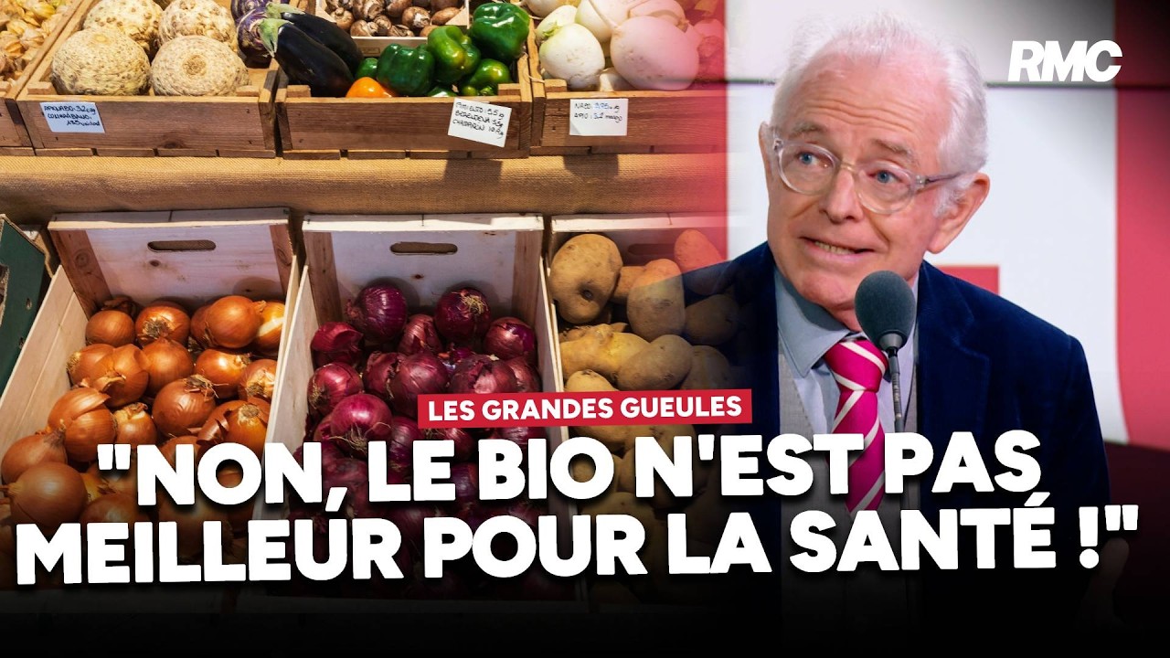 "Le bio n'est pas meilleur pour la santé...Les études comparatives le montrent"