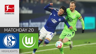 Penalty missed! Schalke deny Wolfsburg win | Schalke 04 — Wolfsburg 0-0 | HLs | MD 20 – Bundesliga