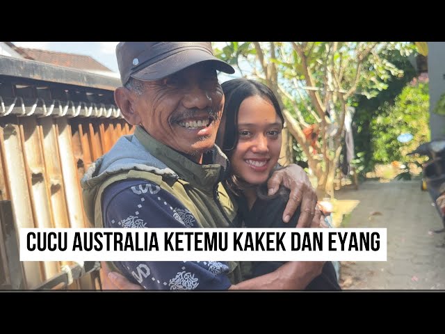 Interaksi Yang Lucu Kakek Dan Eyang Ketemu Cucu-cucunya dari Australia dan Jogja.