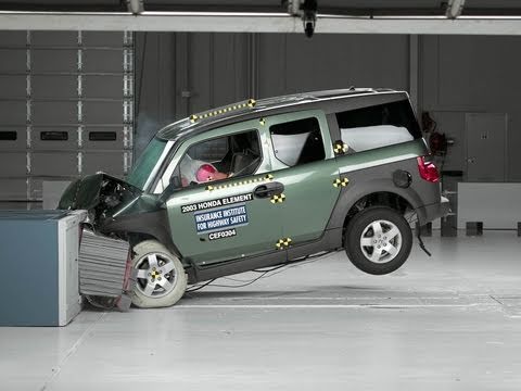 Honda Element Crash Video od 2003 roku
