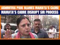 Agnimitra Paul Slams Mamata, Says “These Are Cadre, Not BLOs” Amid SIR Protests