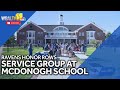 Ravens Honor Rows: Service group at McDonogh