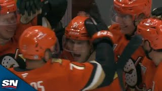 Ducks Stun Flames With Two Goals In Eight Seconds To Draw Even Late