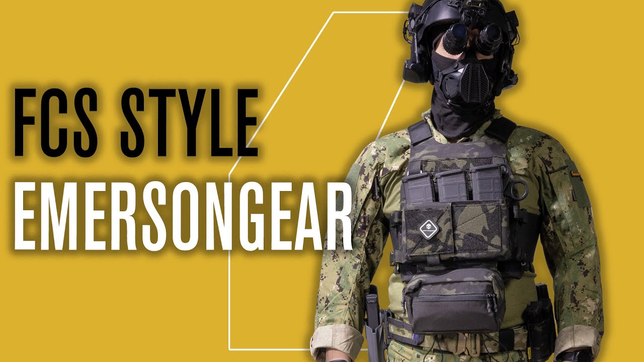 EMERSON FCS Style con CHEST RIG MK3