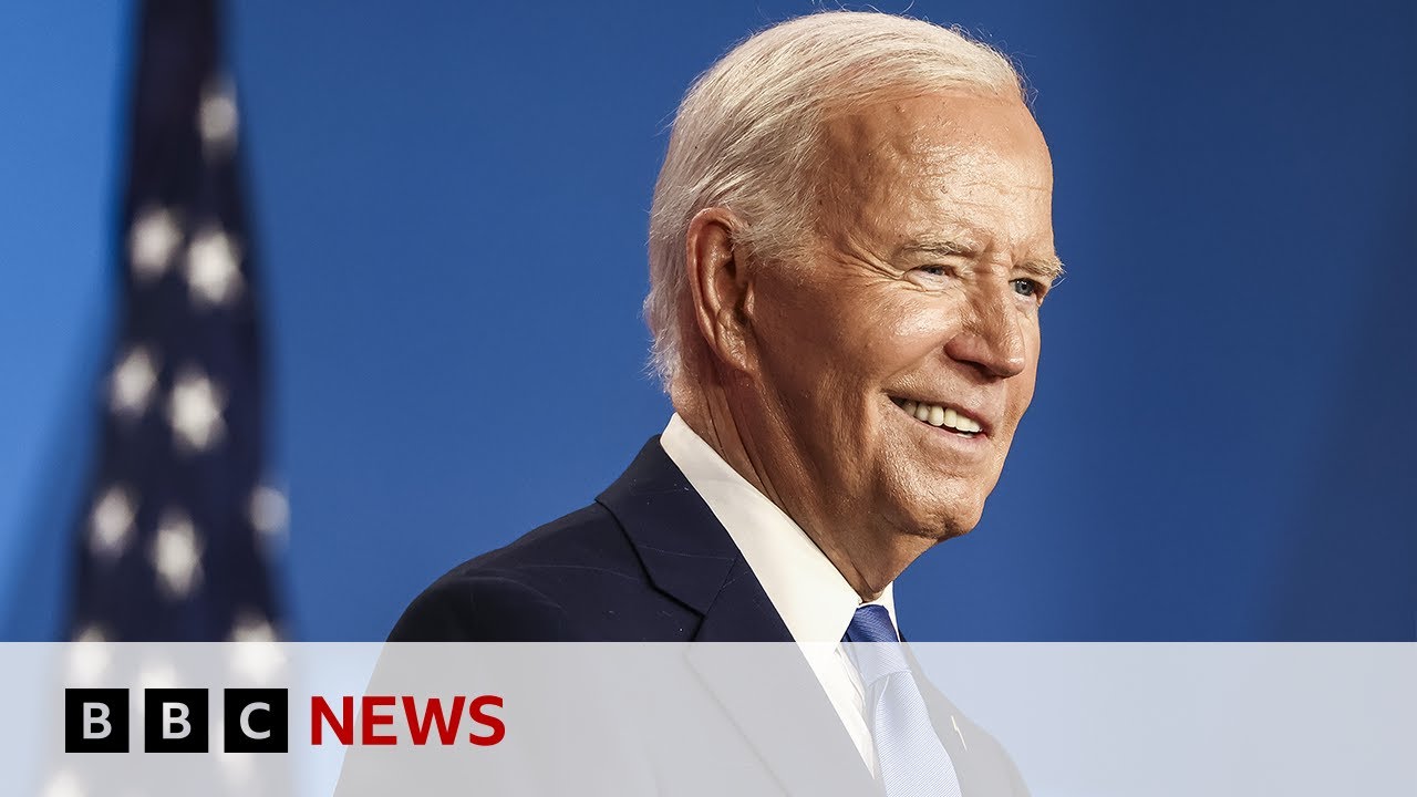 Joe Biden says Kamala Harris 'qualified' to take over as president if needed | BBC News