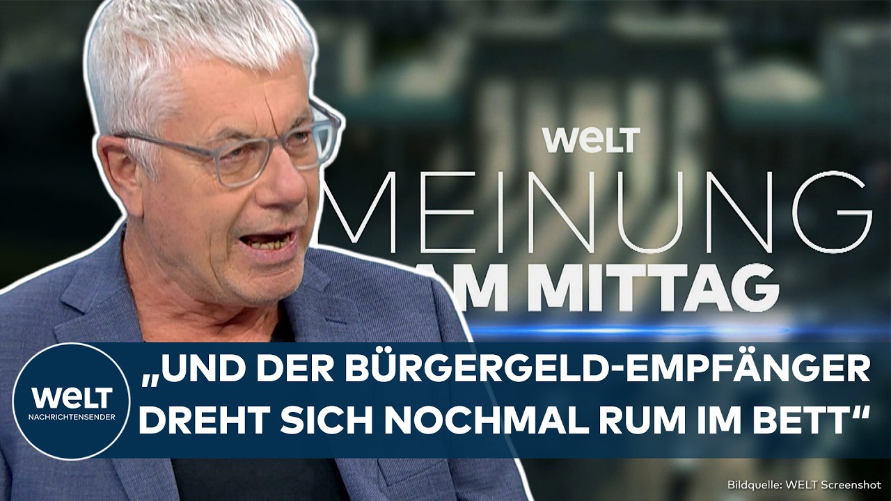 BÜRGERGELD: Völlig absurd! "Mehrere tausend Euro fürs Nichtstun" Abrechnung mit Grünen und Linken