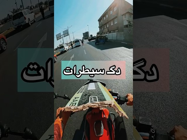 دگ سيطرات🦦👮🏻‍♂️. #ابن_هادي #اكسبلور #اشتراك_بالقناة #دلفري #bike_rider