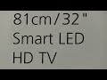 Sharp Aquos LC-32HG5342E  Smart TV unboxing