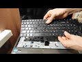 Замена клавиатуры Acer Aspire 5750