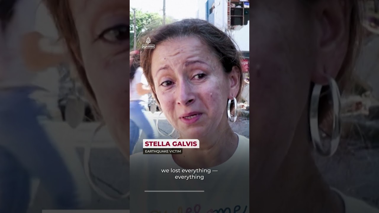 Woman rescued after 36 hours under rubble in Colombia | #AJ shorts