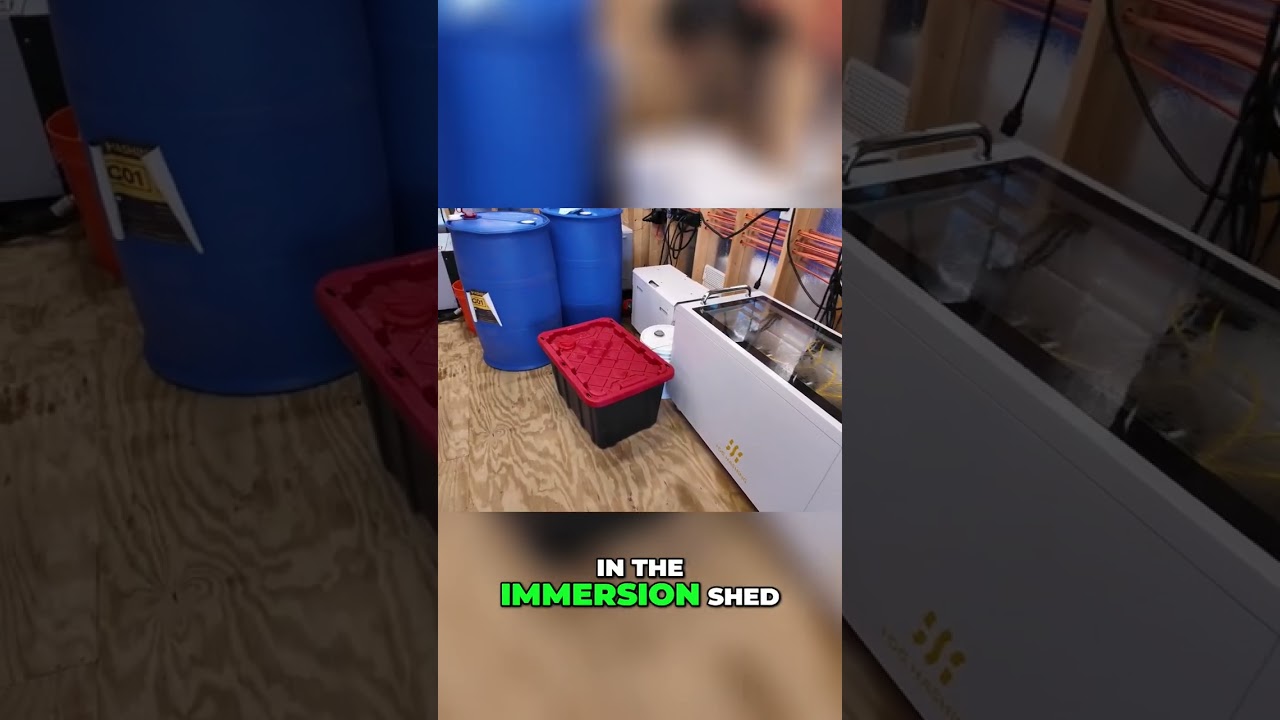 Cooler Air + Fog Hashing = Crypto Mining Success! shorts