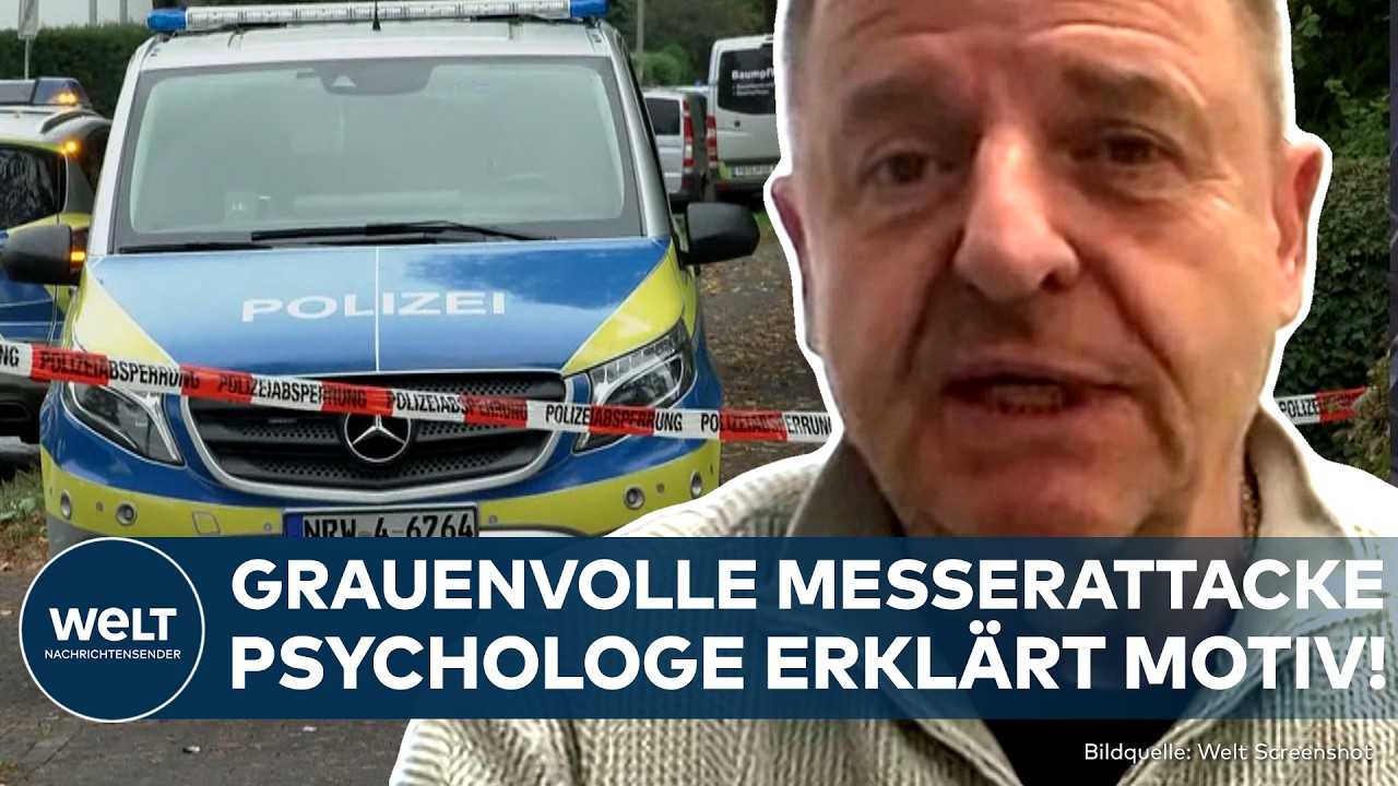 PADERBORN MESSERATTACKE: Schülerin nach lebensgefährlich verletzt! Psychologe erklärt Hintergründe