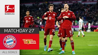 Bayern Keep BVB on Distance! | FC Bayern München — Union Berlin 4-0 | All Goals | MD 27 – Bundesliga
