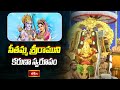 సీతమ్మ శ్రీరాముని కరుణా స్వరూపం | Bhadrachalam Sri Rama Navami Celebrations | Edurukolu Utsavam 2024