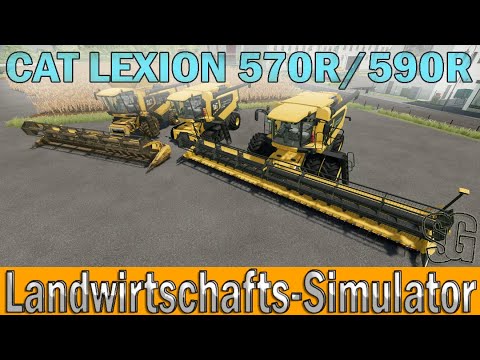 CAT Lexion 570R/590R v1.0.0.0