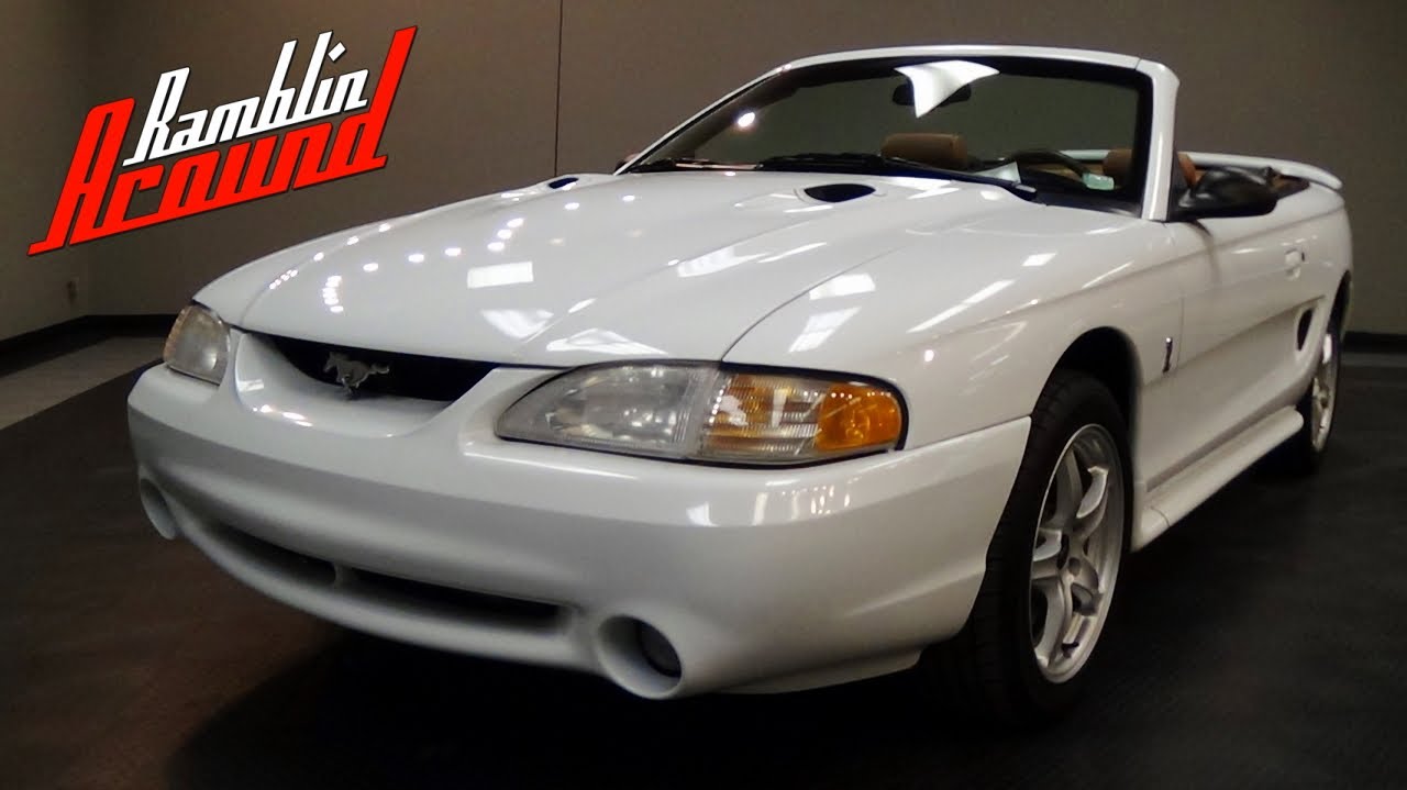 Mustang Svt Cobra >> 1998 Ford Mustang SVT Cobra Convertible 4.6 DOHC V8 Five ... Mustang Svt Cobra >> 1998 Ford Mustang SVT Cobra Convertible 4.6 DOHC V8 Five ...