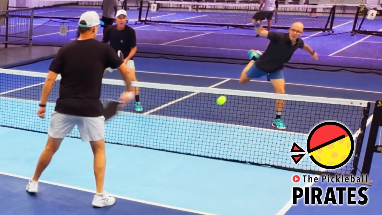 50+ Pool Game at OAP Indoor High Roller Doubles Moneyball Latest Pickleball Tournament