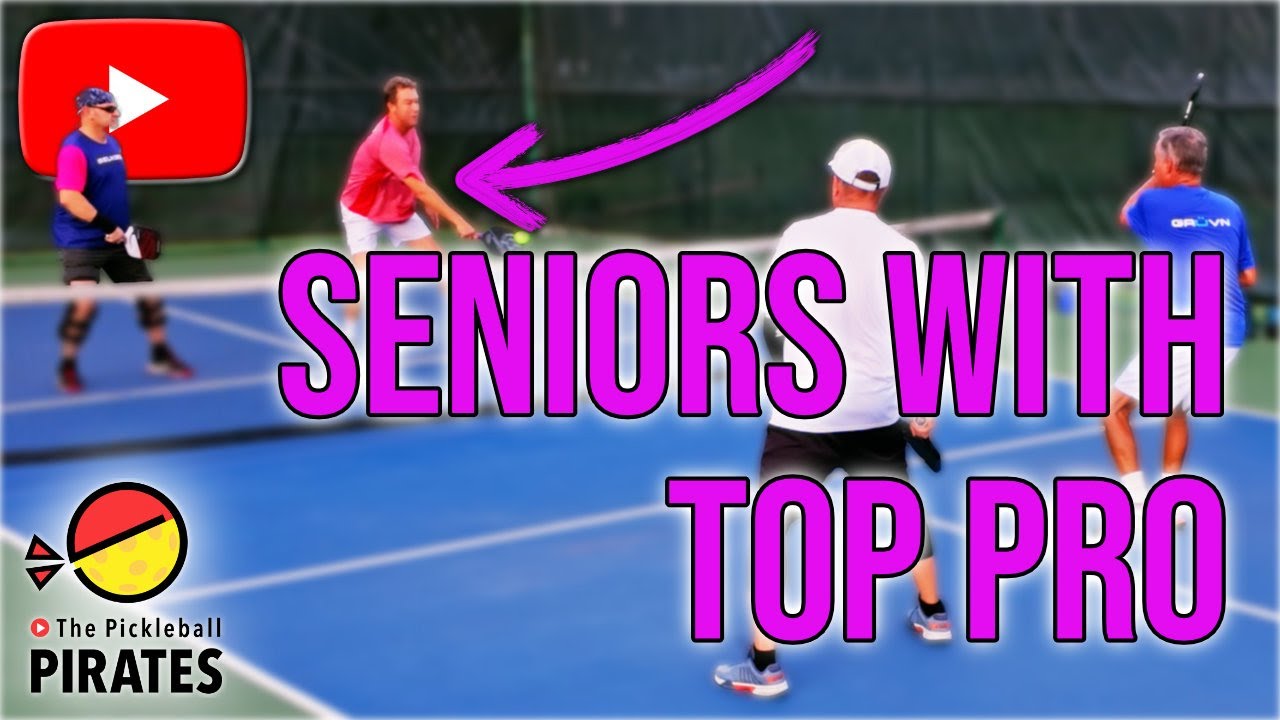 Senior Pickleball Featuring Top Senior Pro Jaime Oncins