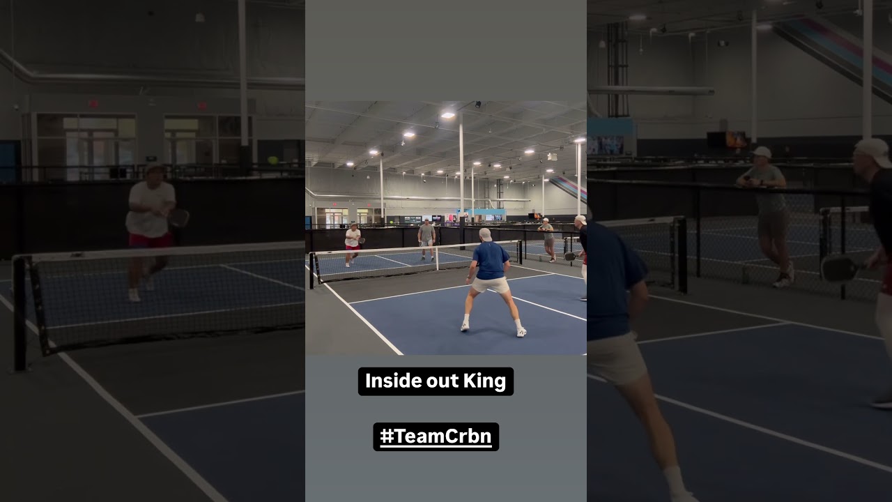 Inside out King #pickleball #Highlights #Sports #Fun #Action #teamCRBN #Staygrippy
