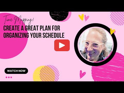 Master Your Productivity: A Comprehensive Schedule Organization Plan| Time Map | @StafflessPractice