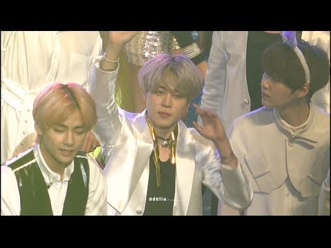 181228 가요대축제 엔딩 아모르파티 방탄소년단 BTS 지민 JIMIN focus.