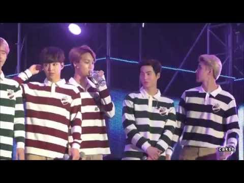 151025 EXO LOTTE FANMEETING KAI SUHO focus