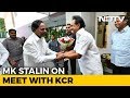 Stalin Pours Cold Water On KCR Plans: &quot;Don't See Chance For Third Front&quot;