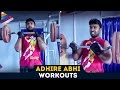 Jabardasth Comedian Adhire Abhi Workouts for Six Pack - Hilarious Video