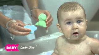 OK Baby Ванночка Onda Slim голубая (38955540)