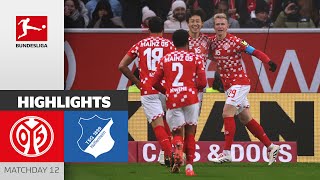 Everything Under Mainz-Control! | 1. FSV Mainz 05 — TSG Hoffenheim 2-0 | Highlights | MD 12 – BL