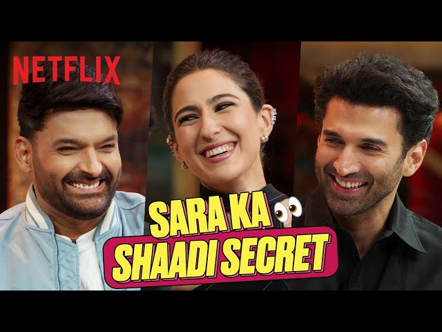 Sara Ali Khan's EPIC Reply To Aditya Roy Kapur On Marriage 👀 | #TGIKS | Netflix India