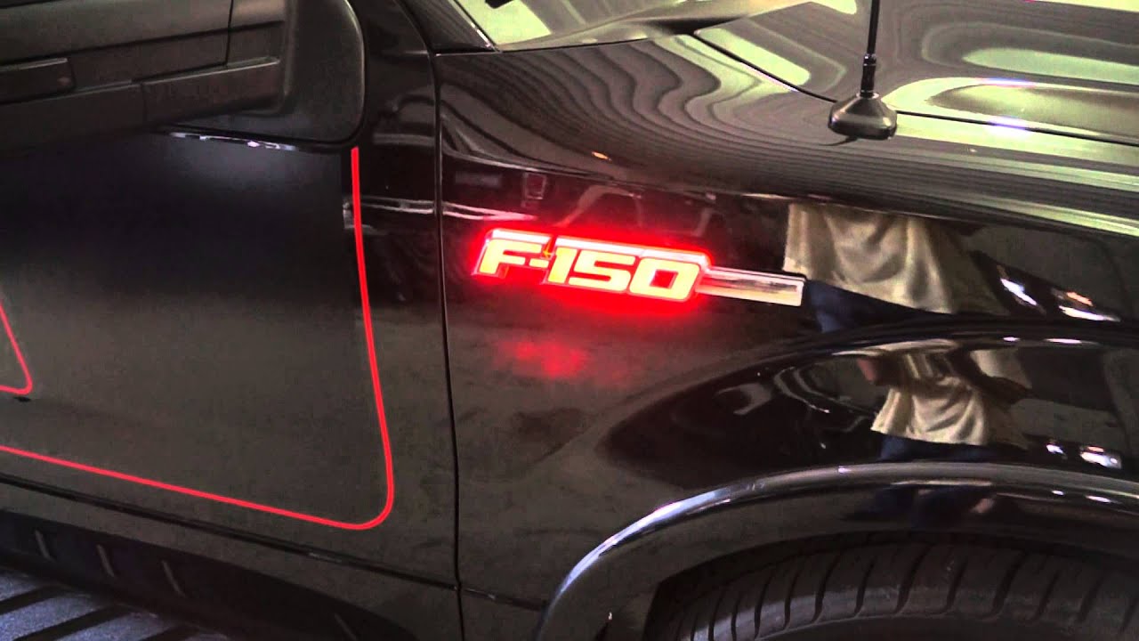 Ford f150 lighted emblem #7