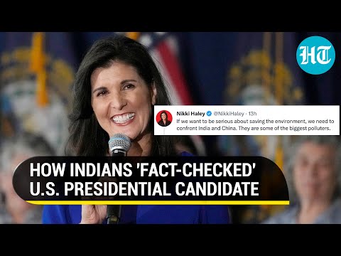 Nikki Haley's Controversial Attack on India: Netizens Fire Back with Facts