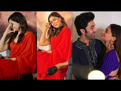 Alia Bhatt blushes as reporter asks her about 'R' letter at RRR trailer launch event Alia Bhatt blushes as reporter asks her about 'R' letter at RRR trailer launch event