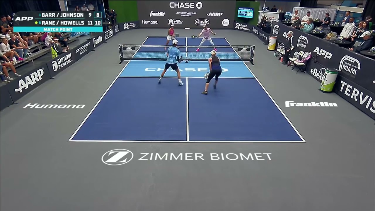 Chase APP Miami Pickleball Open I Mixed Pro Doubles I Quarter Finals Match Point