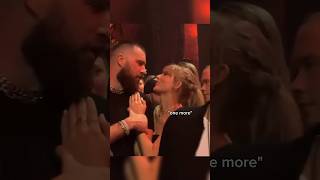 when Taylor Swift ASKED Travis Kelce to KISS her again🥺 #taylorswift