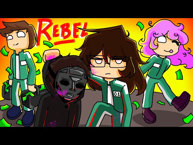 ⭕ ROUND 6... MAS FIZEMOS UMA REBELIÃO! ❌ (Roblox Ink Game)