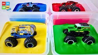Monster Trucks and Colors: Fun Way to Learn with Big Wheels