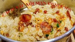 Bí Quyết Nấu Xôi Mặn Dẻo Thơm Tại Nhà