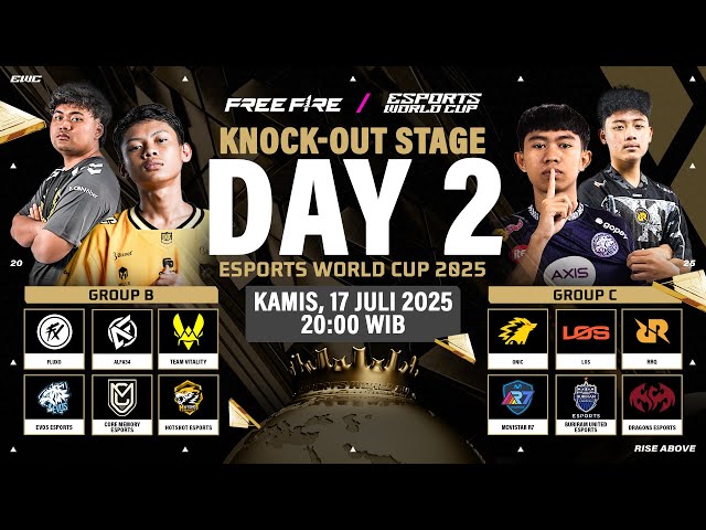 [ID] ESPORTS WORLD CUP 2025 | KNOCKOUT STAGE DAY 2