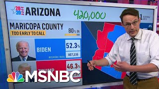 Kornacki: Arizona's 'Late Early Vote' Could Push Trump To A Statewide Victory | MSNBC