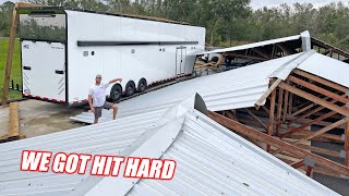 Hurricane Ian Damage Report at the Freedom Factory & Our Shop