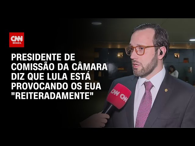 “Lula está provocando EUA reiteradamente”, diz deputado Filipe Barros | CNN ARENA