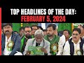 Jharkhand Set For Floor Test Today I Top Headlines Of The Day: February 5, 2024