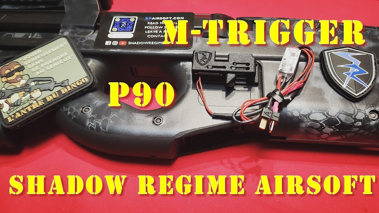 Airsoft - Shadow Regime M-trigger Gen4 pour P90 [French]
