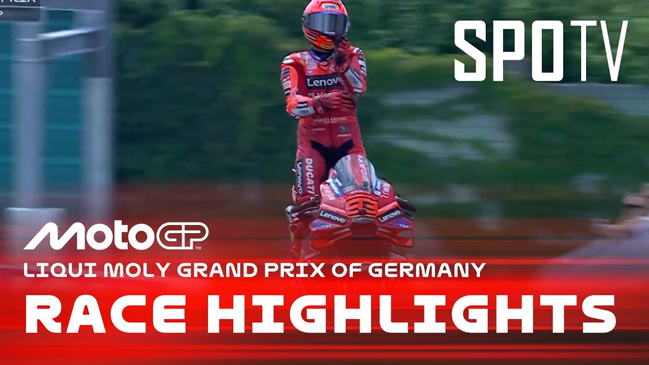 King Marc Marquez Juara Pacu Jalur di Sachsenring - MotoGP Race | [MotoGP Jerman]